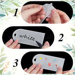 20 etiqueta acrílica para asiento de boda&nbsp;AJEW-BM0001-25