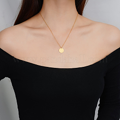 Collier élégant avec pendentif étoile de David en acier inoxydable 304 pour un usage quotidien pour femme&nbsp;LS-NW9851-1