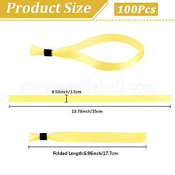 100 Stück Polyester-Handgelenkband&nbsp;DIY-CN0003-83B