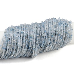 Chapelets de perles en aigue-marine naturelle&nbsp;G-L628-D10-2x2mm-01