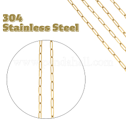 1 pièce de décorations suspendues en forme de chaîne de trombones en acier inoxydable 304&nbsp;HJEW-SC0002-59