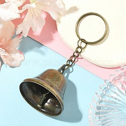 Porte-clés pendentif cloche en fer&nbsp;KEYC-JKC00997