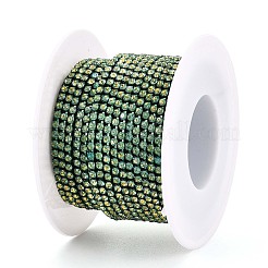 Catene della tazza del rhinestone di ferro&nbsp;CH-T006-05B-01