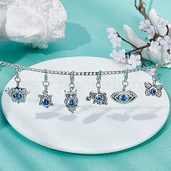 Decoraciones colgantes mal de ojo&nbsp;HJEW-CA0001-37