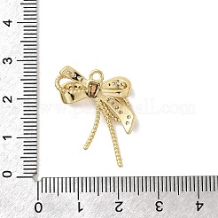 Pendentifs avec zircon cubiques à micro-pavés en laiton&nbsp;KK-A275-09G