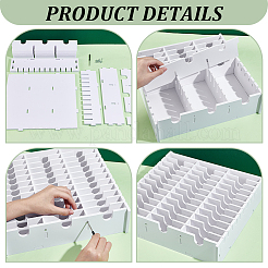 36 griglia porta tampone in PVC in plastica&nbsp;ODIS-WH0043-118A