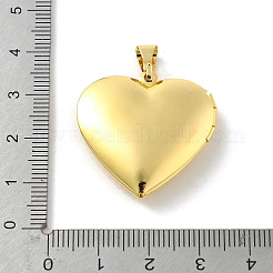 Ciondoli medaglione in ottone&nbsp;KK-C092-25G-02