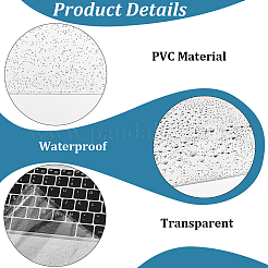 Copertine trasparenti in pvc per libri&nbsp;DIY-GF0013-24C