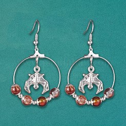 Fabrication de boucles d'oreilles de style bricolage&nbsp;DIY-X0098-97