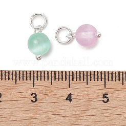 Pendentifs en sélénite naturelle teintée&nbsp;PALLOY-JF05224-02
