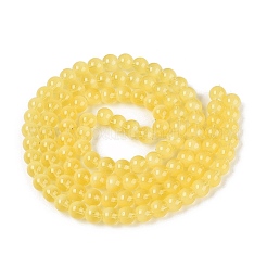 Colliers de perles en verre transparent imitant les yeux de chat&nbsp;GLAA-Q110-01B-17