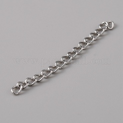 Panzerkettenverlängerung aus Edelstahl 304&nbsp;KK-WH0027-36