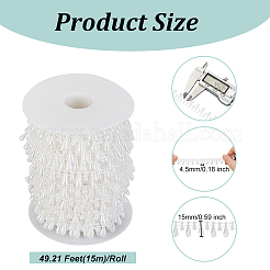 Chaîne de charme en forme de larme en plastique&nbsp;FIND-WH0034-93