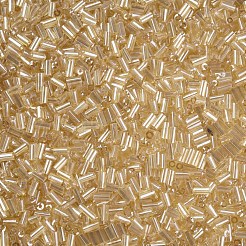 Transparente Farben Glanz Glas Signalhornperlen&nbsp;SEED-N005-001-A10