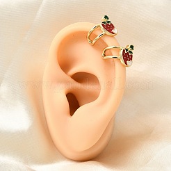 Boucles d'oreilles en laiton&nbsp;EJEW-C186-02B-G