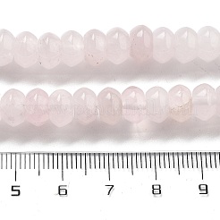 Natürlichen Rosenquarz Perlen Stränge&nbsp;G-P559-A07-01