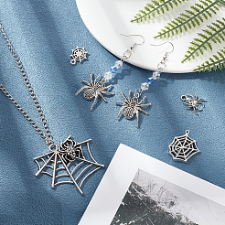 Pendentifs en alliage de style tibétain&nbsp;PALLOY-WH0091-25AS