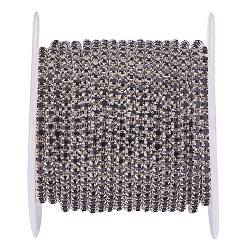 Chaînes en laiton avec strass&nbsp;CHC-R125-S6-08S