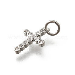 Ottone micro spianare fascino zirconi&nbsp;KK-P295-54P