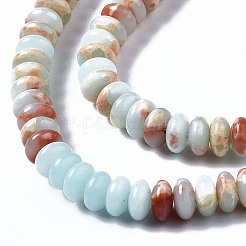 Brins de perles synthétiques aqua terra jasper&nbsp;X-G-S366-102A