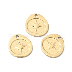 Placcatura ionica (ip) ciondoli in acciaio inossidabile chirurgico 316l&nbsp;STAS-H213-48G