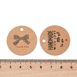 100 x Geschenkanhänger aus Papier mit aufgedrucktem Wort&nbsp;CDIS-H007-03A