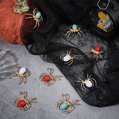 9 Stück 3 Farben Zinklegierung Cabochons&nbsp;FIND-WR0012-78