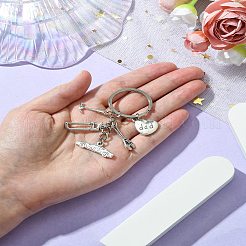 Schlüsselanhänger aus Legierung zum Vatertag&nbsp;KEYC-YW00055