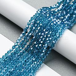 Trasparenti perle di vetro placca fili&nbsp;LS-EGLA-A039-T2mm-A01