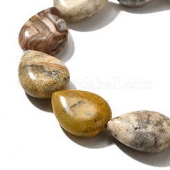 Fili di perline agata pazzesco naturale&nbsp;G-P561-B11-01