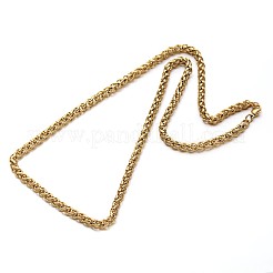 Set di gioielli con catena a grano in acciaio inossidabile 304 per uomo&nbsp;SJEW-O032-04G