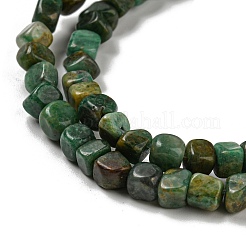 Natürliche afrikanische Jadeperle Stränge&nbsp;G-F465-01A