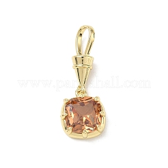 Pendenti in ottone con zirconi cubici&nbsp;CU-CBA6980-06G