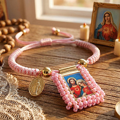 Bedruckte Charm-Armbänder aus Edelstahl 304&nbsp;LS-QB7053