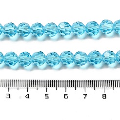 Perles en verre transparentes&nbsp;EGLA-A035-T8mm-D08
