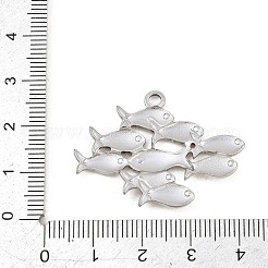 Pendentifs en acier inoxydable 304 de la série Ocean&nbsp;STAS-L313-04A-P