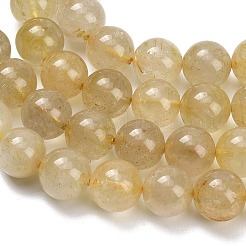 Natürlichen Gold Rutilquarz Perlen Stränge&nbsp;G-H337-A04-05