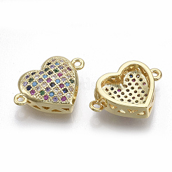 Connettori in ottone micro pavimentato in zirconia cubica&nbsp;ZIRC-T005-041G