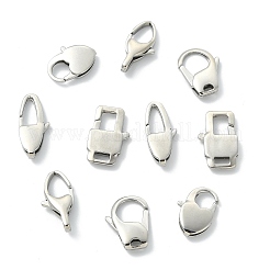10 Stück 5 Stile 304 Edelstahl Karabinerverschlüsse&nbsp;STAS-CJ0003-24