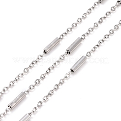Cadenas de cable de acero inoxidable 304 hechas a mano y resistentes al deslustre&nbsp;CHS-G003-11P-A