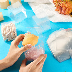 20 Stück quadratische transparente Geschenkverpackung aus Kunststoff&nbsp;CON-TA0001-26