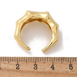 Messing Manschettenringe&nbsp;RJEW-C120-17G