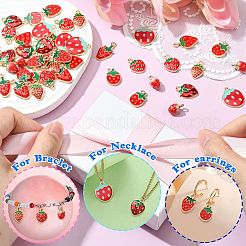 45pcs 9 Arten Legierungs-Emaille-Charms&nbsp;ENAM-CJ0003-97