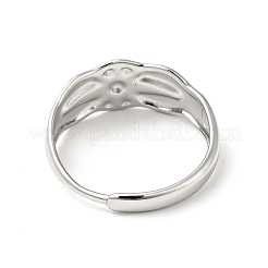 Anillo ajustable de sol de acero inoxidable 304 antideslustre para hombres y mujeres&nbsp;RJEW-I085-14P