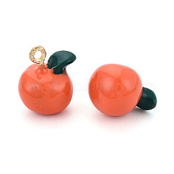 Crémaillère placage pendentifs en émail d'alliage&nbsp;ENAM-T091-47B