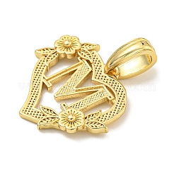 Pendentifs en laiton de coeur&nbsp;KK-I714-04G-M