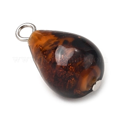 Pendentifs vernissés de sable d'or manuels&nbsp;PALLOY-JF04372-01
