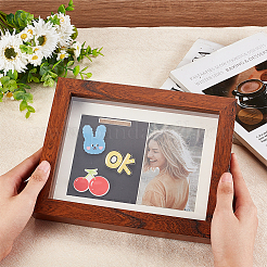 Cadres photo en bois naturel&nbsp;DJEW-WH0038-73B
