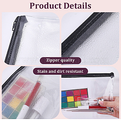 5 trousse en PVC bicolore ({1} pièce)&nbsp;ABAG-GF0001-56