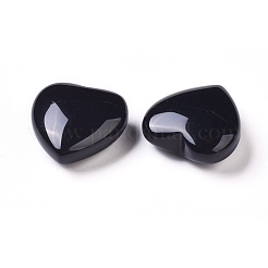 Natürlicher Obsidian-Herz-Liebesstein&nbsp;G-L533-05